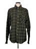 Unbranded Plaid Green Long Sleeve Blouse Size M - photo 1