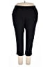 Woman Within Solid Black Casual Pants Size 22 - 24 - photo 1
