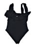 Eberjey Solid Black One Piece Swimsuit Size M - photo 2