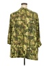 Emily Daniels Green 3/4 Sleeve Blouse Size 2X - photo 2