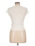 Zara Ivory Short Sleeve Top Size S - photo 2