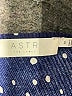ASTR The Label 100% Polyester Stars Blue Short Sleeve Blouse Size M - photo 7