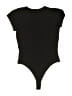 ATM Solid Black Bodysuit Size XS - photo 2