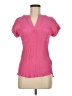 Blu Pepper Pink Short Sleeve Blouse Size M - photo 1