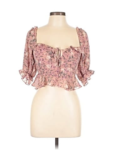 ASTR The Label 3/4 Sleeve Blouse (view 1)