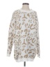 Vestidos Animal Print White Pullover Sweater Size S - photo 1