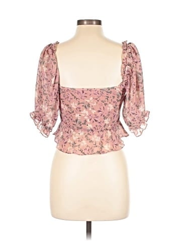 ASTR The Label 3/4 Sleeve Blouse (view 2)
