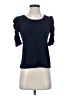 CeCe Blue Short Sleeve Top Size XS - photo 1