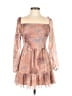 Wilfred 100% Polyester Tan Cocktail Dress Size S - photo 1