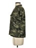 Banana Republic 100% Polyester Camo Green Short Sleeve Blouse Size S - photo 5