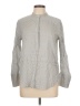Ann Taylor 100% Viscose Gray Long Sleeve Blouse Size L - photo 1