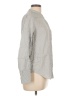 Ann Taylor 100% Viscose Gray Long Sleeve Blouse Size L - photo 4