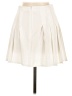 Subdued Solid Ivory Formal Skirt Size M - photo 2