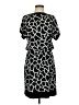 Alfani Graphic Black Casual Dress Size S - photo 1