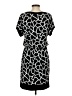 Alfani Graphic Black Casual Dress Size S - photo 2