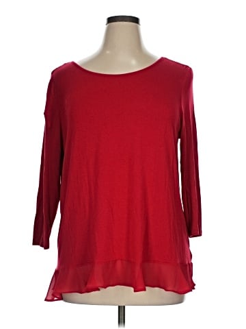 Ellen Tracy 3/4 Sleeve T-Shirt (view 1)