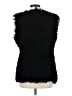 Max Edition 100% Polyester Black Faux Fur Vest Size M - photo 2