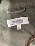 Charlotte Russe 100% Cotton Solid Green Jacket Size XL - photo 6