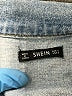 Shein Blue Denim Jacket Size S - photo 6