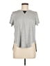 Danskin Now 100% Polyester Gray Short Sleeve T-Shirt Size M - photo 1