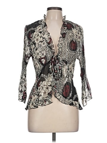 NY Collection 3/4 Sleeve Blouse (view 1)