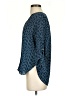 Collective Concepts 100% Polyester Polka Dots Blue 3/4 Sleeve Blouse Size S - photo 5