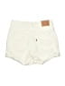 Levi's Solid Ivory Khaki Shorts Size 24 waist - photo 2