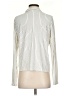 Modern Works Stripes Ivory Long Sleeve Blouse Size S - photo 2