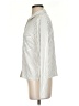 Modern Works Stripes Ivory Long Sleeve Blouse Size S - photo 5