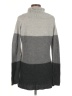 Debbie Morgan Color Block Gray Turtleneck Sweater Size M - photo 2
