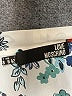 Love Moschino 100% Polyester Floral White 3/4 Sleeve Blouse Size 6 - photo 7