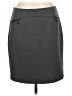 Laundry by Shelli Segal Solid Gray Casual Skirt Size 8 - photo 1