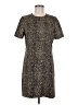Le Chateau 100% Polyester Animal Print Brown Casual Dress Size M - photo 1