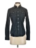 Talbots 100% Cotton Gray Long Sleeve Button-Down Shirt Size 2 - photo 1