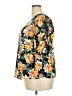 Ava & Viv 100% Polyester Floral Yellow 3/4 Sleeve Blouse Size 2X - photo 5