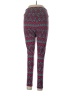 Lularoe Argyle Burgundy Leggings Size 1X (estimated) - photo 2