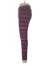 Lularoe Argyle Burgundy Leggings Size 1X (estimated) - photo 5