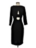 BLVD 100% Polyester Solid Black Cocktail Dress Size S - photo 2