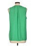 Violet & Claire 100% Polyester Green Sleeveless Blouse Size L - photo 2