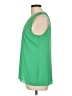 Violet & Claire 100% Polyester Green Sleeveless Blouse Size L - photo 5