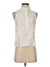 Lulus Ivory Sleeveless Button-Down Shirt Size XS - photo 1