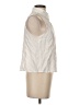 Lulus Ivory Sleeveless Button-Down Shirt Size XS - photo 4