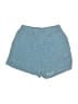Ekouaer Tweed Blue Shorts Size S - photo 2