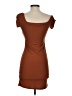 Justify Solid Brown Cocktail Dress Size S - photo 2