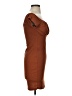 Justify Solid Brown Cocktail Dress Size S - photo 4