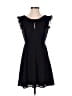 Express 100% Polyester Solid Black Cocktail Dress Size 2 - photo 1