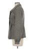 Kenar 100% Polyester Houndstooth Gray Jacket Size 8 - photo 5