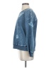 Billy T Floral Blue Pullover Sweater Size S - photo 5