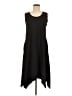 Cuddl Duds Solid Black Casual Dress Size M - photo 1