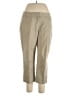 Chico's Solid Tan Khakis Size Lg (2.5) - photo 1